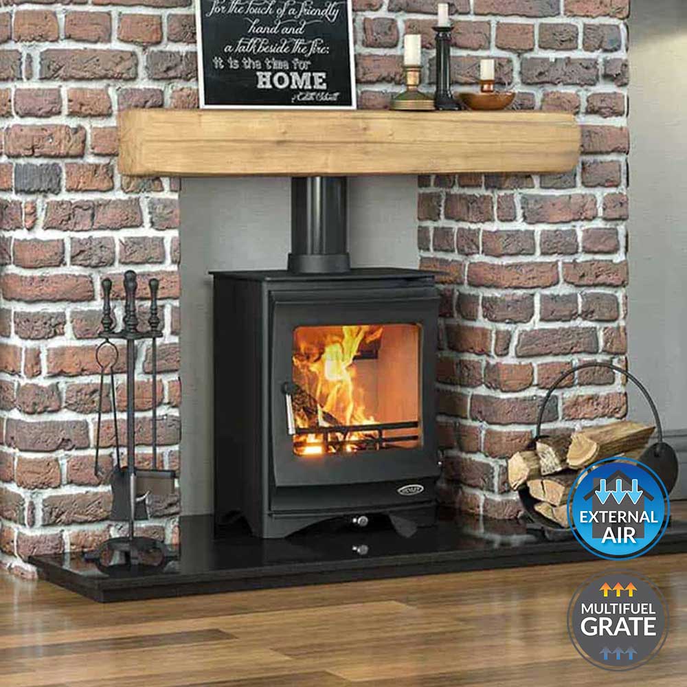 Lifestyle image of Elcombe wood burning stove